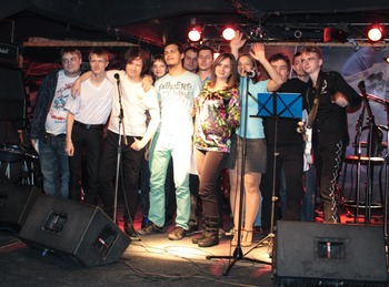 Участники фестиваля "Полярная Звезда". Фото Марии Тульновой