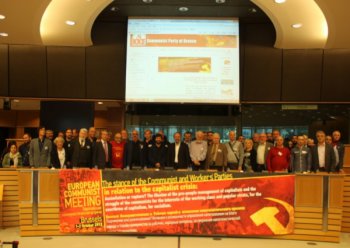 Европейская коммунистическая встреч 1-2 октября 2012 г. в Брюсселе