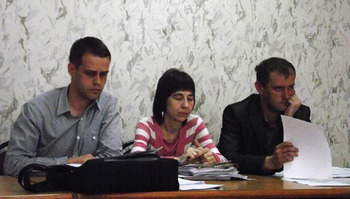 Юристы УАЗа (слева направо): Науменко, Анохина, Горбачев
